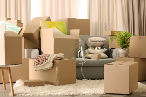 Archive boxes and filing systems for document storage in Charlton