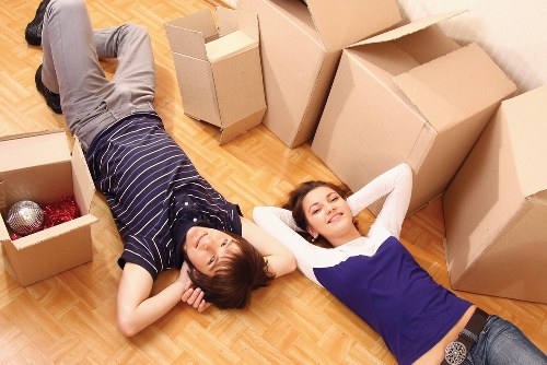 Organized mobile self storage unit for renovation items in Charlton