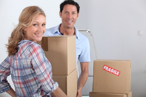 Family furniture prepared for long-term storage in Charlton